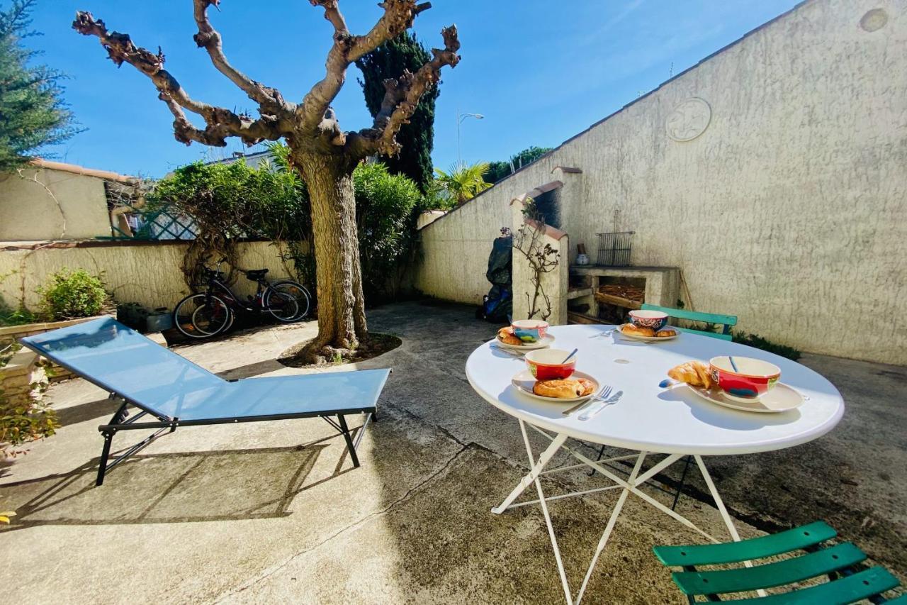 La Maison Des Sauges - Maison De Village Avec Jardin A 500M De La Plage 勒格罗-迪鲁瓦 外观 照片