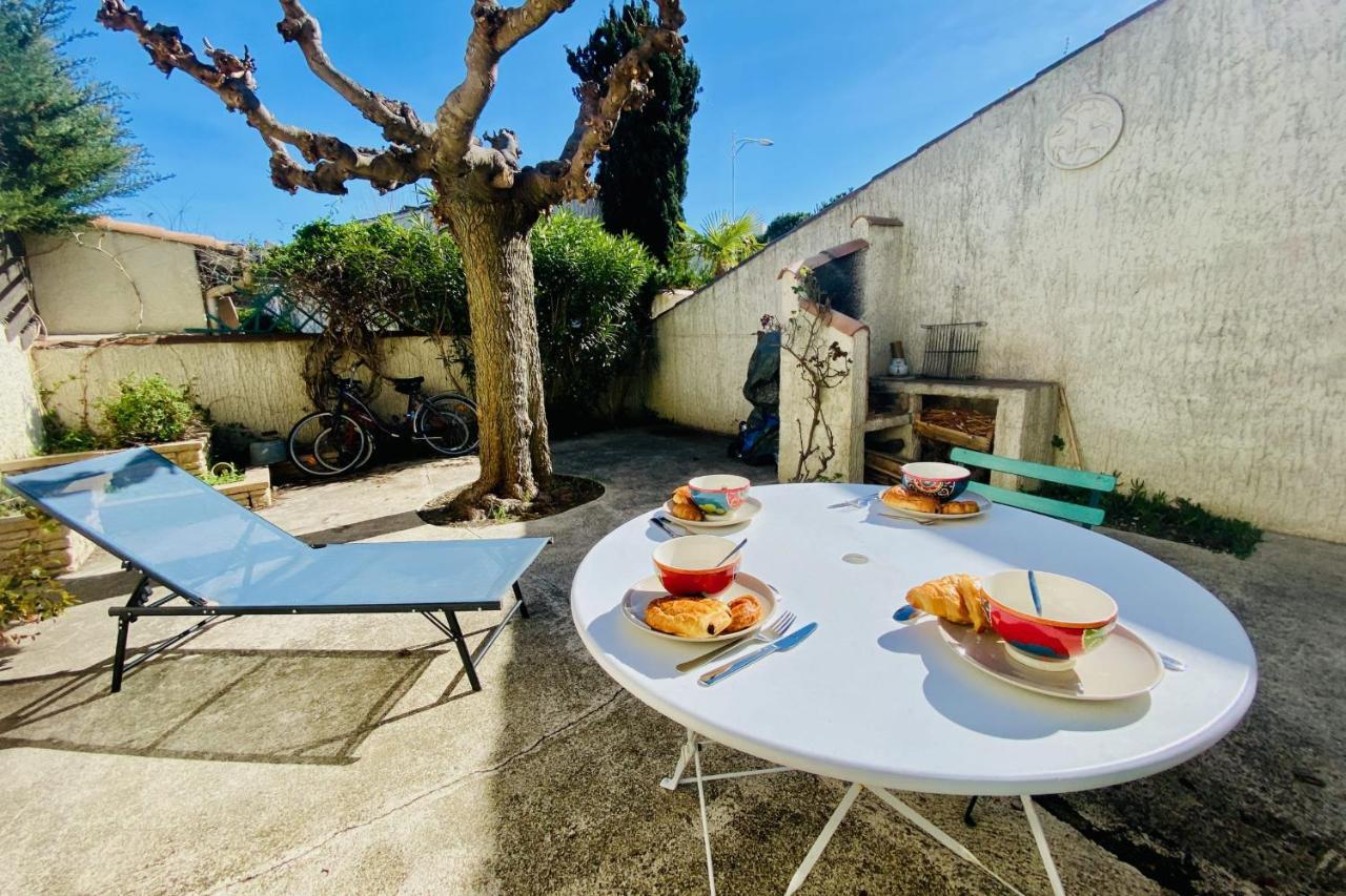 La Maison Des Sauges - Maison De Village Avec Jardin A 500M De La Plage 勒格罗-迪鲁瓦 外观 照片