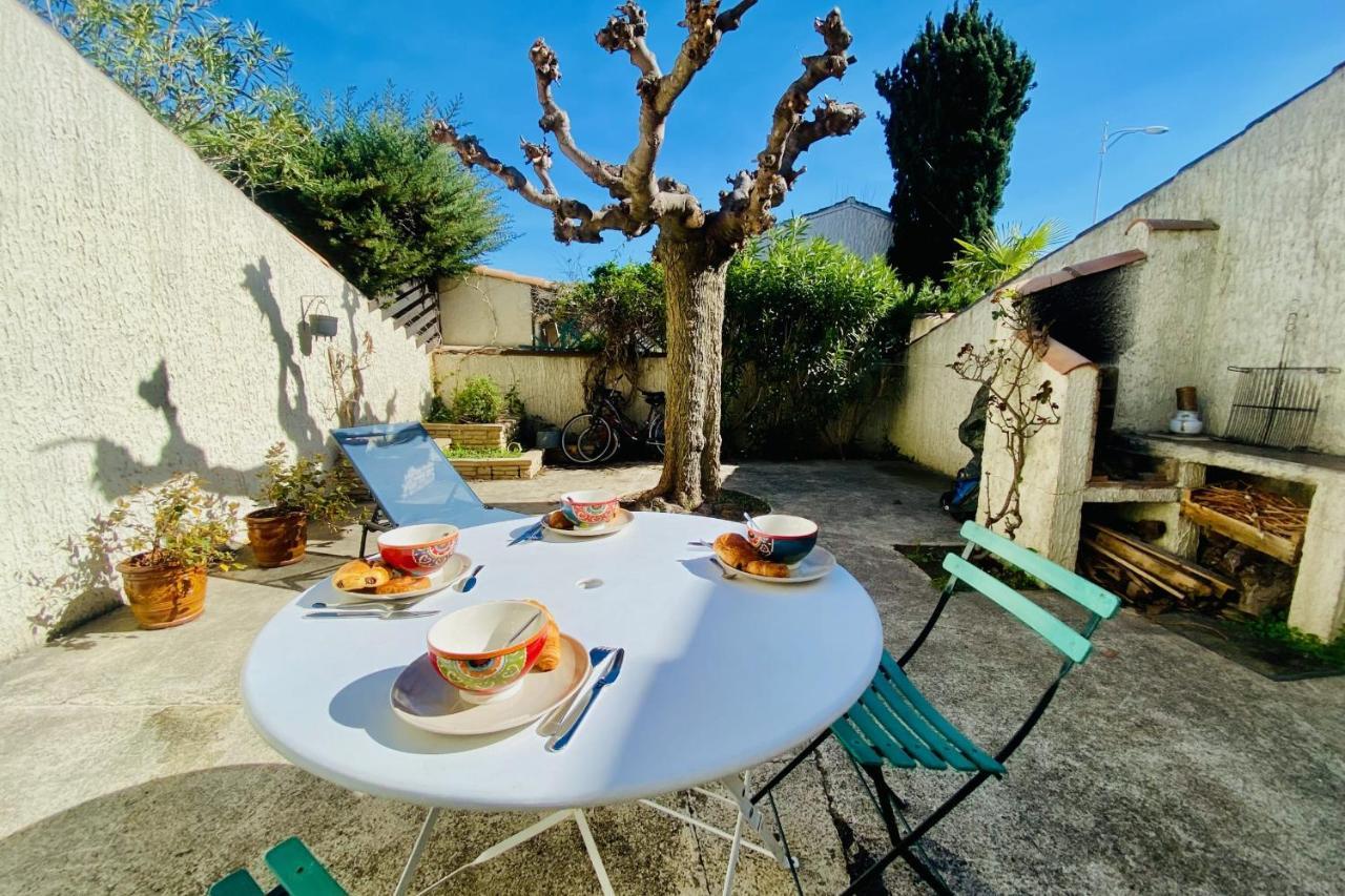 La Maison Des Sauges - Maison De Village Avec Jardin A 500M De La Plage 勒格罗-迪鲁瓦 外观 照片